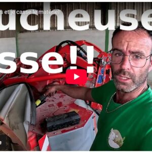 début des foins et guillaume casse le matériel!