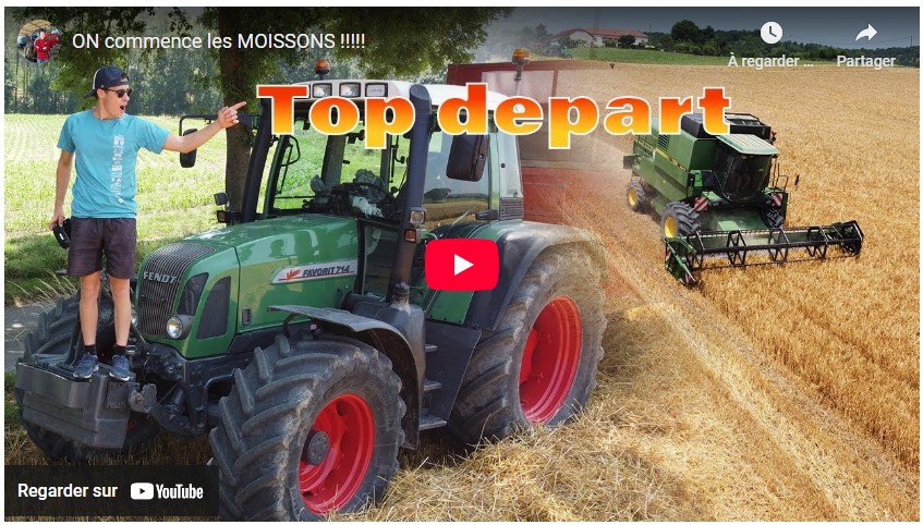 on commence les moissons