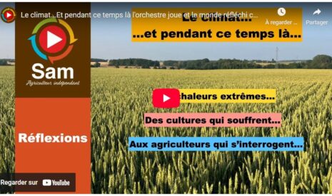 Le climat…Et pendant ce temps là l’orchestre joue et le monde réfléchi comment s’auto-détruire…