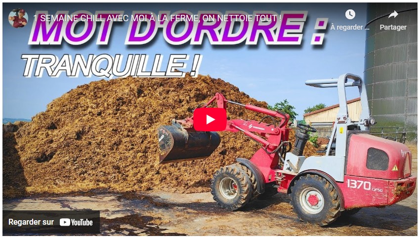 une semaine chill avec ji à la ferme, on nettoie tout !