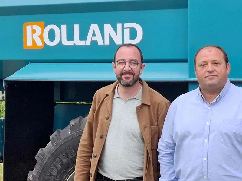oseph Emily (sur la gauche), directeur de cette nouvelle filiale, ainsi que Johann Fauviau, Responsable Régional des Ventes.