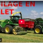 Ensilage regain 1200 CV sur le chantier!