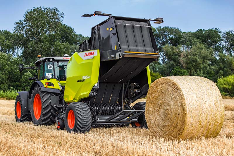 CLAAS VARIANT 500 : les pick-ups MULTIFLOW boostent les performances