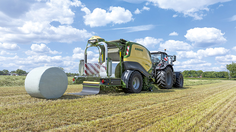 KRONE CombiPack HDP : premier combiné à chambre variable mono-courroie avec 41 couteaux