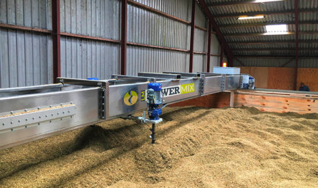 LES MERGERS lance le LM POWERMIX : un système de brassage par vis pour le séchage à plat