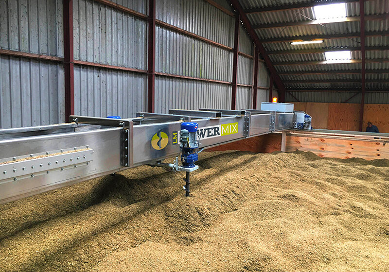 LES MERGERS lance le LM POWERMIX : un système de brassage par vis pour le séchage à plat