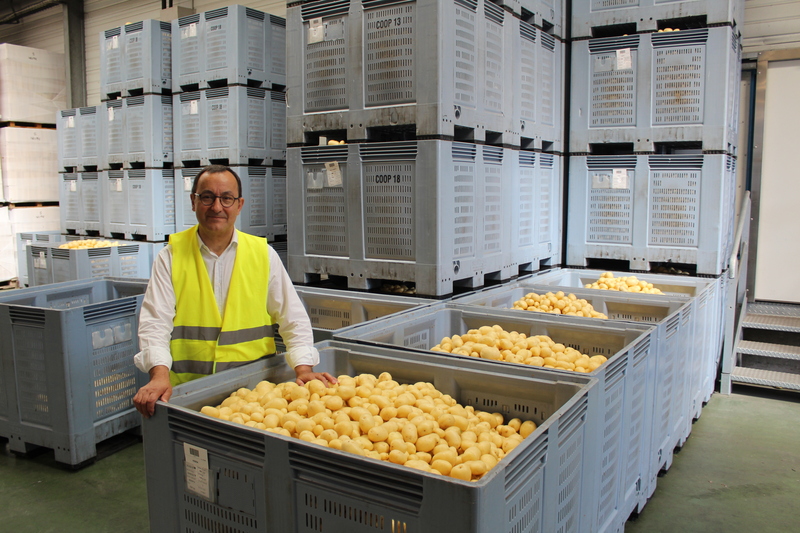 Nicolas Paille est le directeur de la coopérative de Noirmoutier.