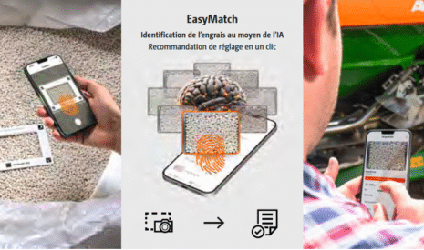 EasyMatch d’AMAZONE : l’IA au service d’une identification rapide et fiable des engrais