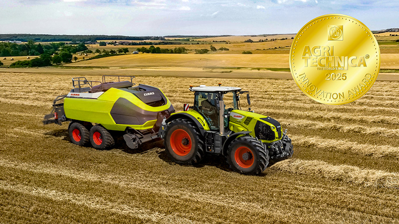 CLAAS CUBIX : la nouvelle génération de presses carrées primée d’or et équipée d’un entraînement révolutionnaire