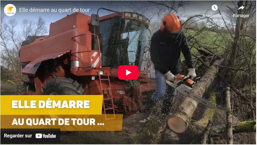 Elle démarre au quart de tour