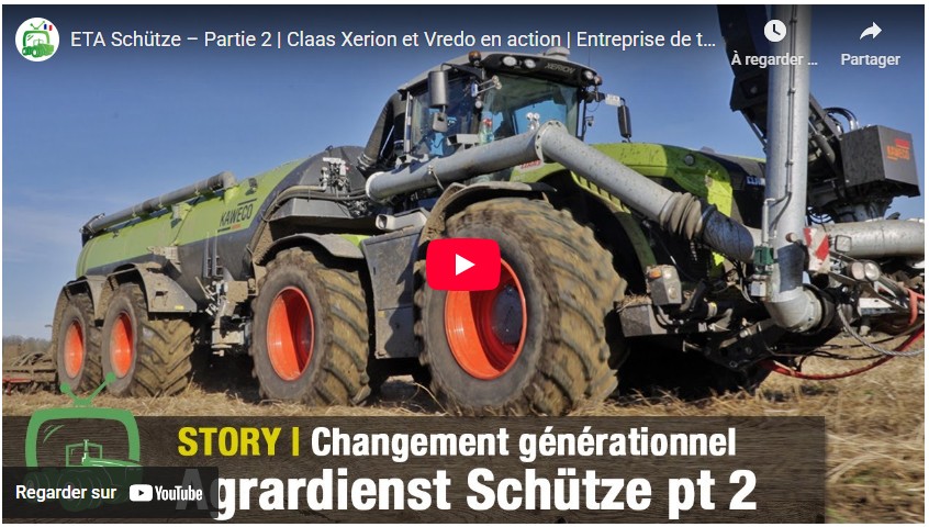 ETA Schütze – Partie 2 | Claas Xerion et Vredo en action | Entreprise de travaux agricoles | Fendt