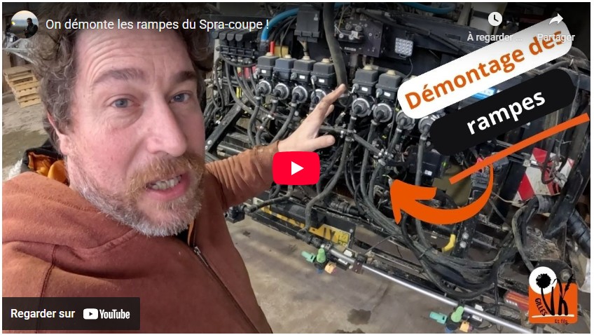 On démonte les rampes du Spra-coupe !
