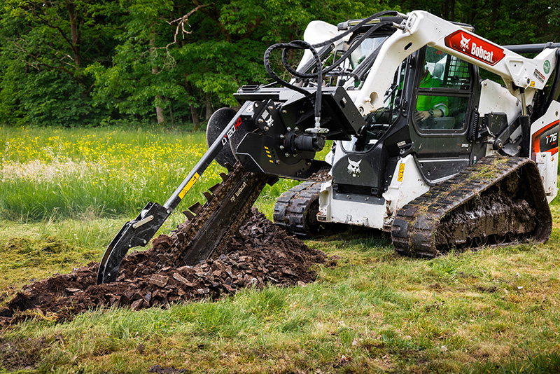 Bobcat lance de nouvelles tarières et trancheuses haute performance