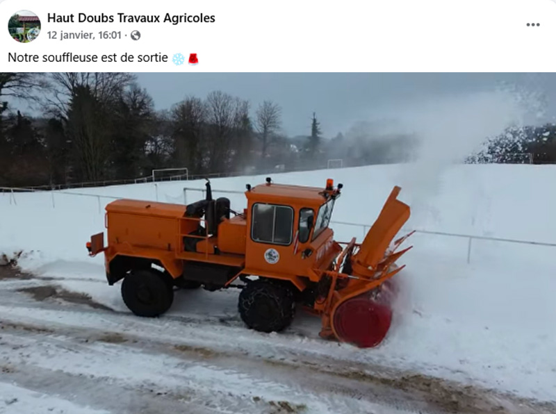 Haut Doubs Travaux Agricoles/Facebook