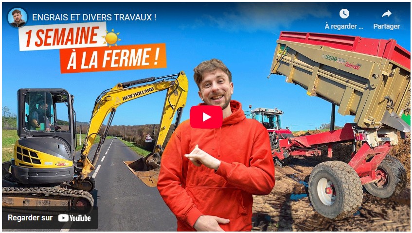Engrais et divers travaux !