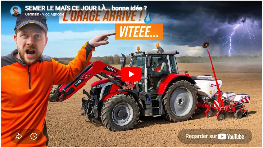 Semer le maïs ce jour là… bonne idée ?