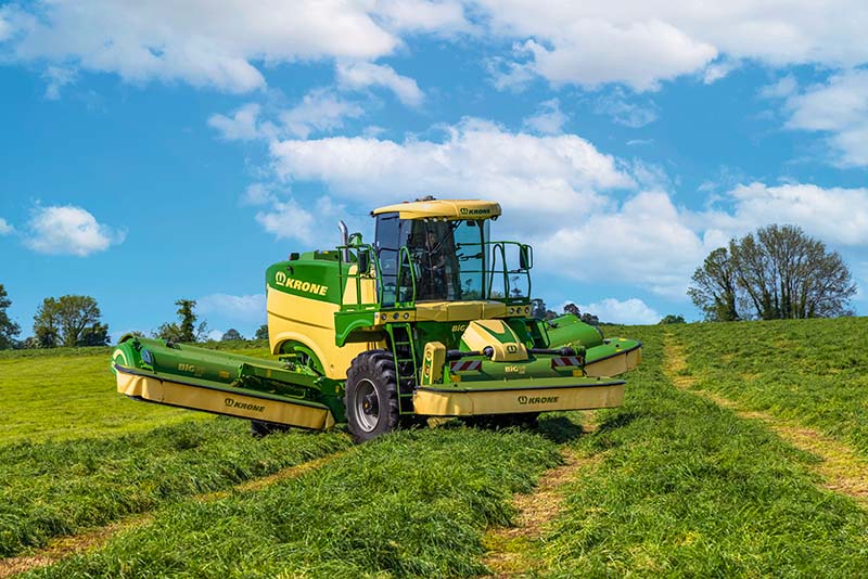 etamag 49 chantier un automoteur de fauche pour plus de réactivité krone