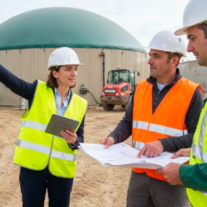 De la construction à l’exploitation, la banque aux côtés des agriculteurs méthaniseurs