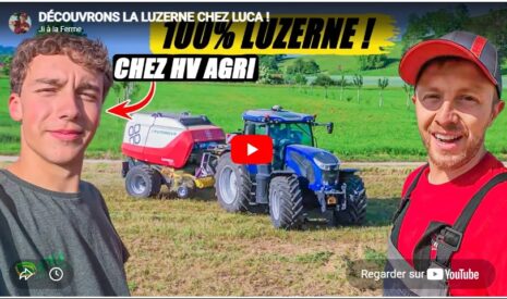 Découvrons la luzerne chez Luca !