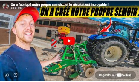 On a fabriqué notre propre semoir… et le résultat est incroyable !