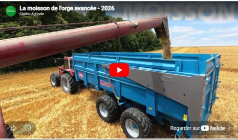 La moisson de l&rsquo;orge avancée – 2026