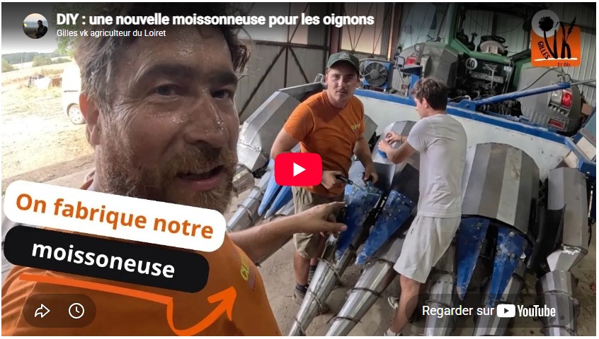 DIY : une nouvelle moissonneuse pour les oignons