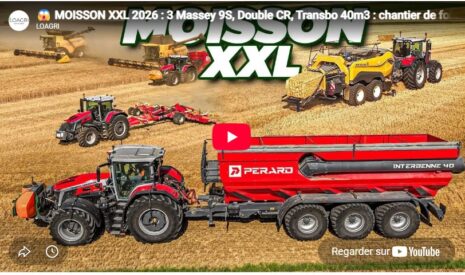 Moisson XXL 2026 : 3 Massey Ferguson 9S, Double CR… Un chantier de folie !