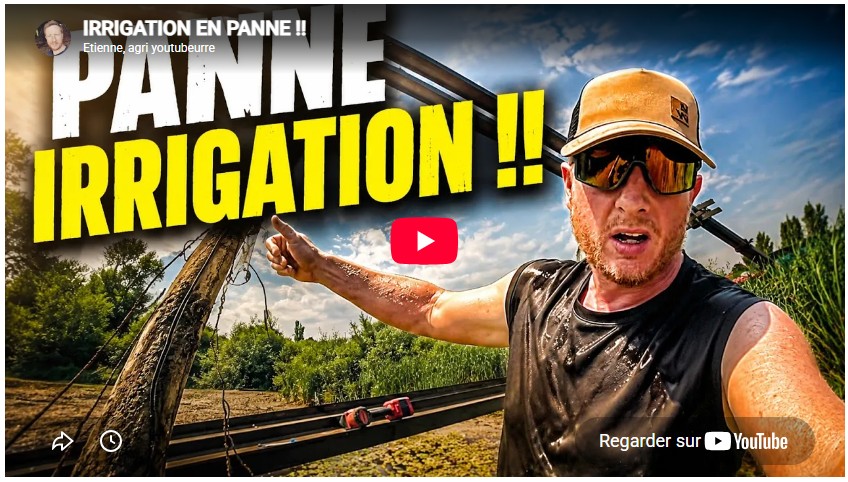 Irrigation en panne !