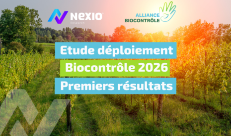 [INEDIT] Etude Biocontrôle Viticulture 2026 : Premiers Résultats Alliance Biocontrôle & Nexio® Research