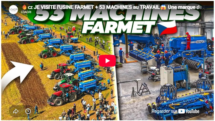 Loïc visite l&rsquo;usine Farmet + 53 machines au travail – Une marque de fou !