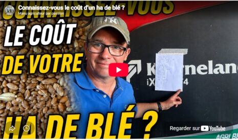 Connaissez-vous le coût d’un ha de blé ?