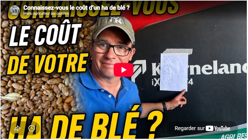 Connaissez-vous le coût d’un ha de blé ?