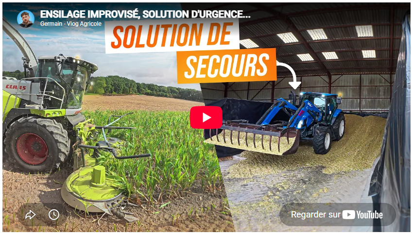 Ensilage improvisé, solution d&rsquo;urgence…