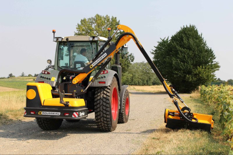 ROUSSEAU présente la SYRÉA, une épareuse performante