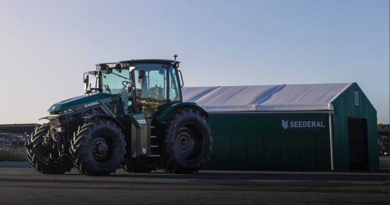 Seederal présente son tracteur électrique pour une agriculture durable